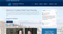 Desktop Screenshot of coakleyoneill.ie